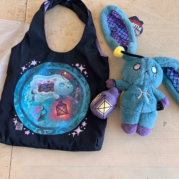 Plushie Dreadfuls - Pisces Rabbit - Plush Stuffed Rabbit new - Picture 5 of 12